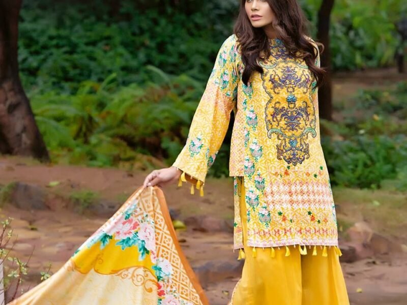 Jeem Lawn Dress Grace and Tradition